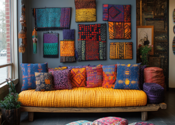 Afrohemian Decor Blends African and Boho Styles
